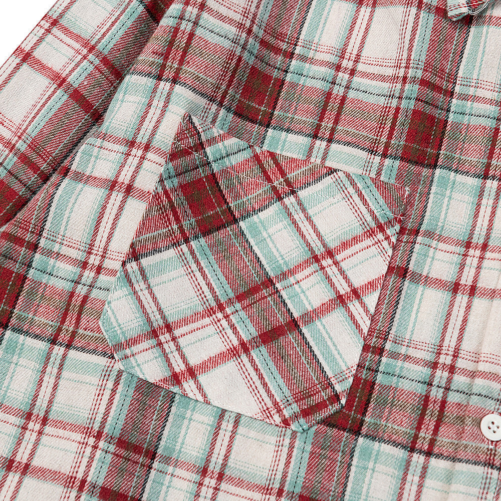 Denim Tears Shirt Plaid Long Sleeve Shirt Casual Shirt Jacket