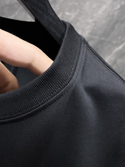Chh Chrome Hearts T Shirts Pocket Handmade Button Casual Short Sleeve T-Shirt