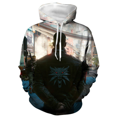 Cyberpunk 2077 Hoodie Cosplay Anime 3D Hoodie Hoodie