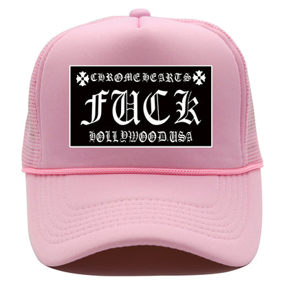 Chrome Heart Hat CH Baseball Cap Printed Trendy Shade Mesh Cap