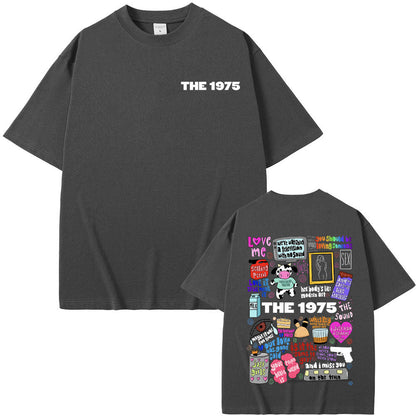 British Indie Alternative Rock Band The 1975 Lyric Graphic