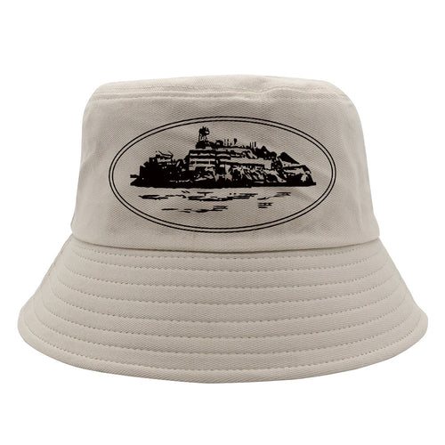 Corteiz Hat bucket hat casual print summer outdoor casual sun hat