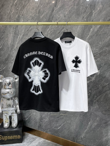 Chh Chrome Hearts T-Shirts Summer Short Sleeve T-Shirts