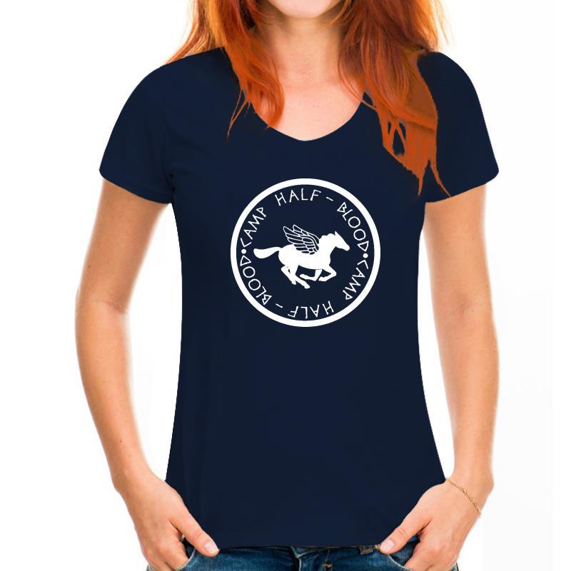 Camp Half Blood Logo ManT-Shirt T Shirts Short Sleeve Leisur