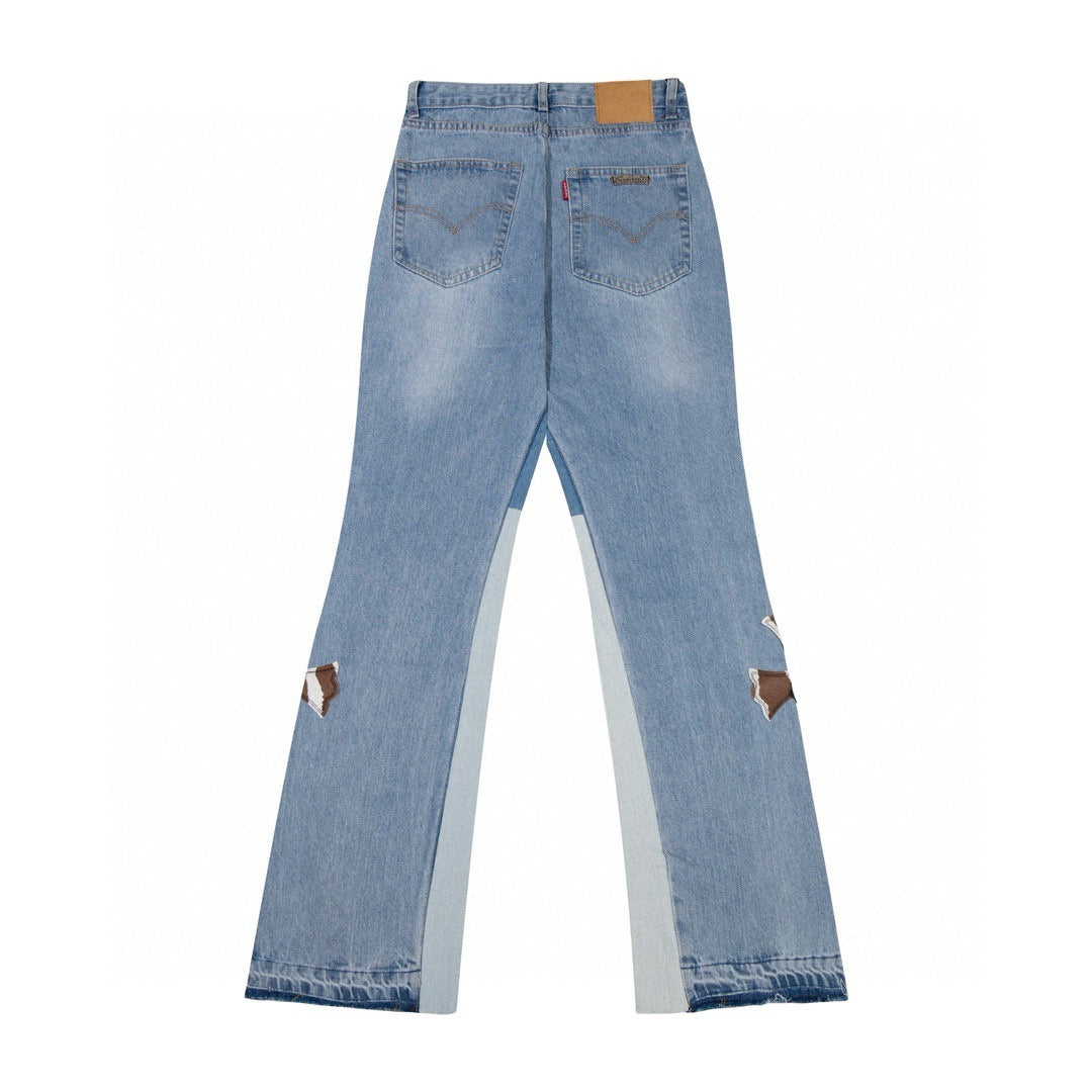 CHH Chrome Hearts Jeans Unisex Casual Loose Jeans
