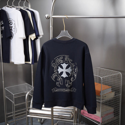 Chrome Hearts Sweatshirt Autumn/Winter Crew Neck Sweater