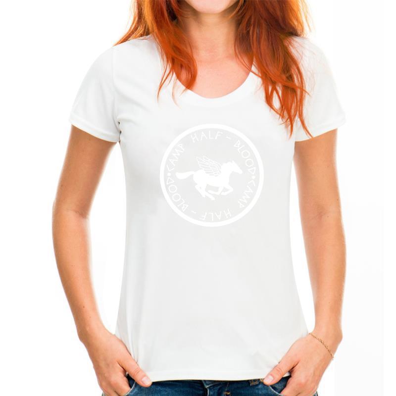 Camp Half Blood Logo ManT-Shirt T Shirts Short Sleeve Leisur