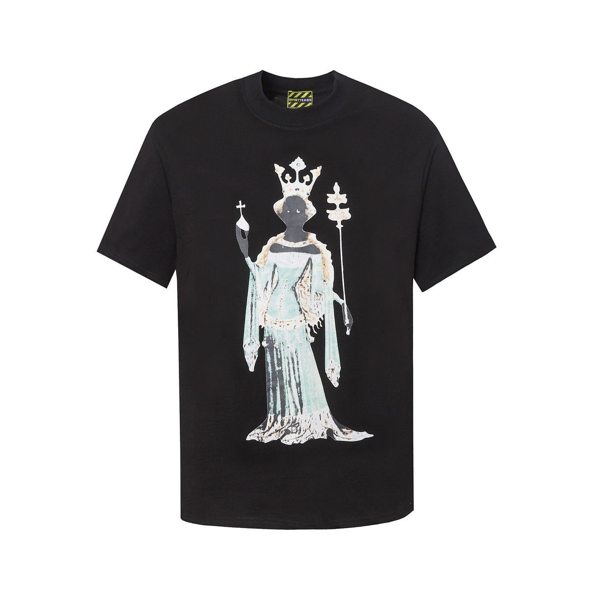Denim Tears T Shirts 24S Kapok Geometric Pattern Short Sleeve T-shirt