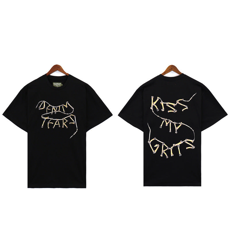 Denim Tears T Shirts Casual Short Sleeve T-shirt