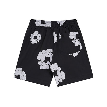 Denim Tears Outfit:T Shirt/Shorts (Separate Purchase Options) Shirt Loose Shorts Men and Women Casual Suit