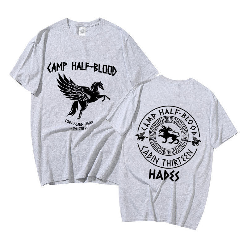 Camp Half Blood Double Sided Graphic T Shirts Men Women