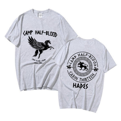 Camp Half Blood Double Sided Graphic T Shirts Men Women