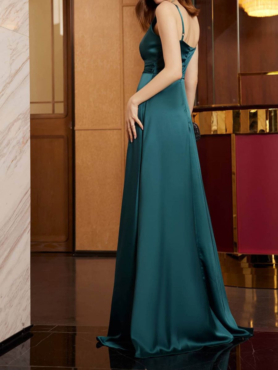 Corset Dress Summer Sexy Suspenders Long Long Dress Bridesmaid Evening Dress