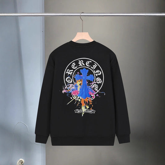 Chrome Hearts Sweatshirt Autumn/Winter Crew Neck Sweater