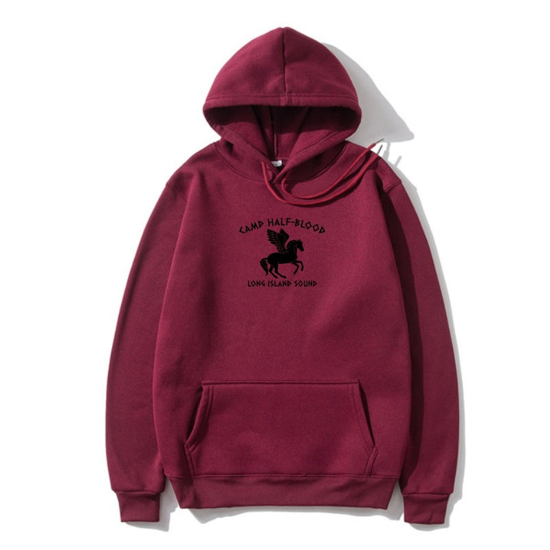 Camp Half Blood Greek DemiGod Inspired Hoody Outerwear Orang