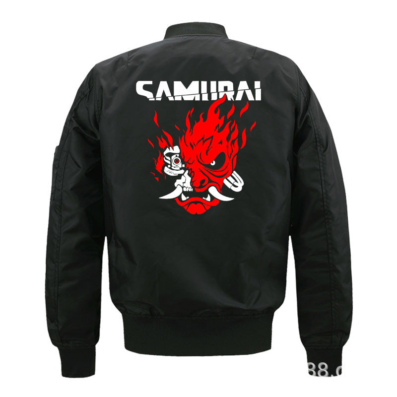 Cyberpunk 2077 Jacket Cyberpunk Sweater Pilot Jacket