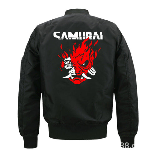 Cyberpunk 2077 Jacket Cyberpunk Sweater Pilot Jacket