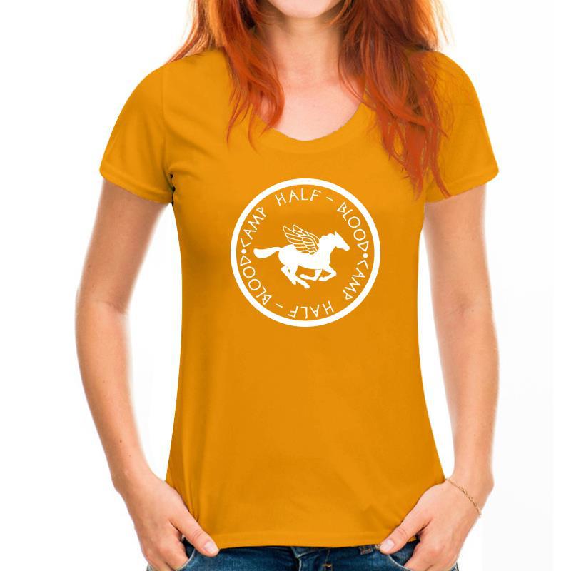Camp Half Blood Logo ManT-Shirt T Shirts Short Sleeve Leisur