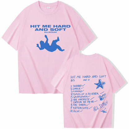 Billie Hit Me Hard and Soft 2024 Tour T-shirt Man Women