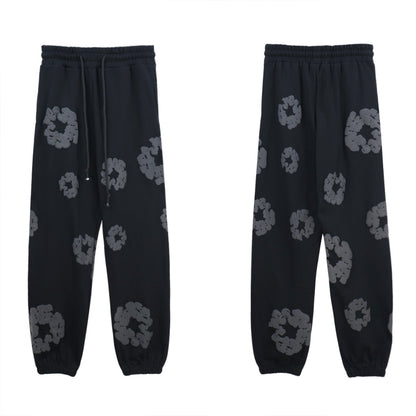 Denim Tears Outfit:Hoodie/Sweatpants (Separate Purchase Options) Autumn Winter Couple Suit Sweatshirt Trousers