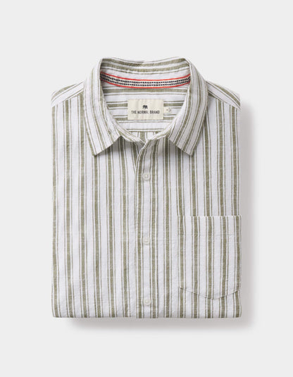 Lived-In Cotton Long Sleeve Button Up