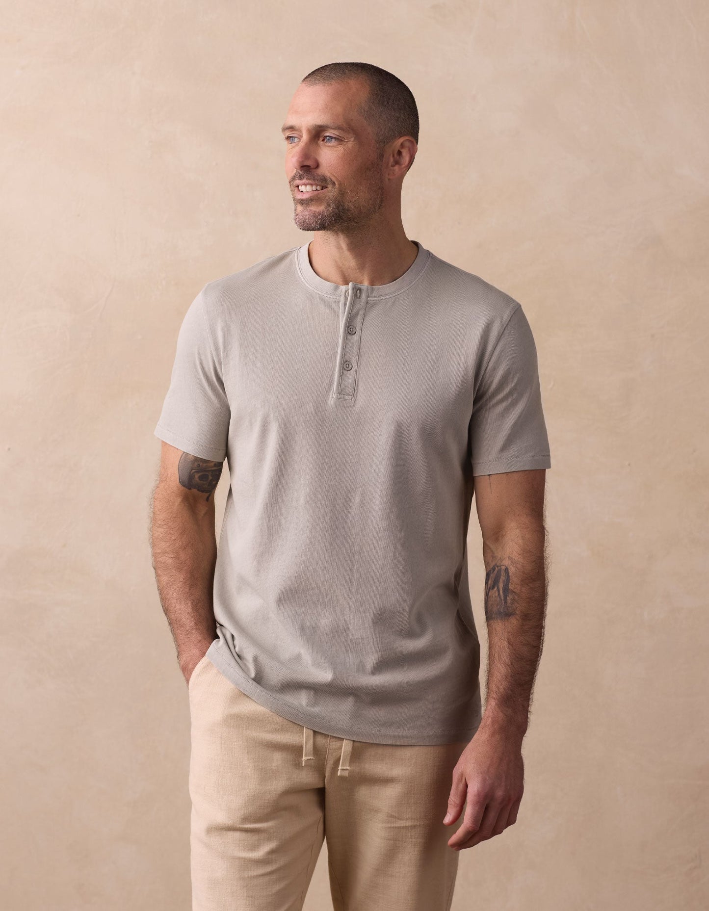 Normal Jersey Henley