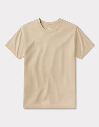 Normal Jersey Classic Tee in Jute