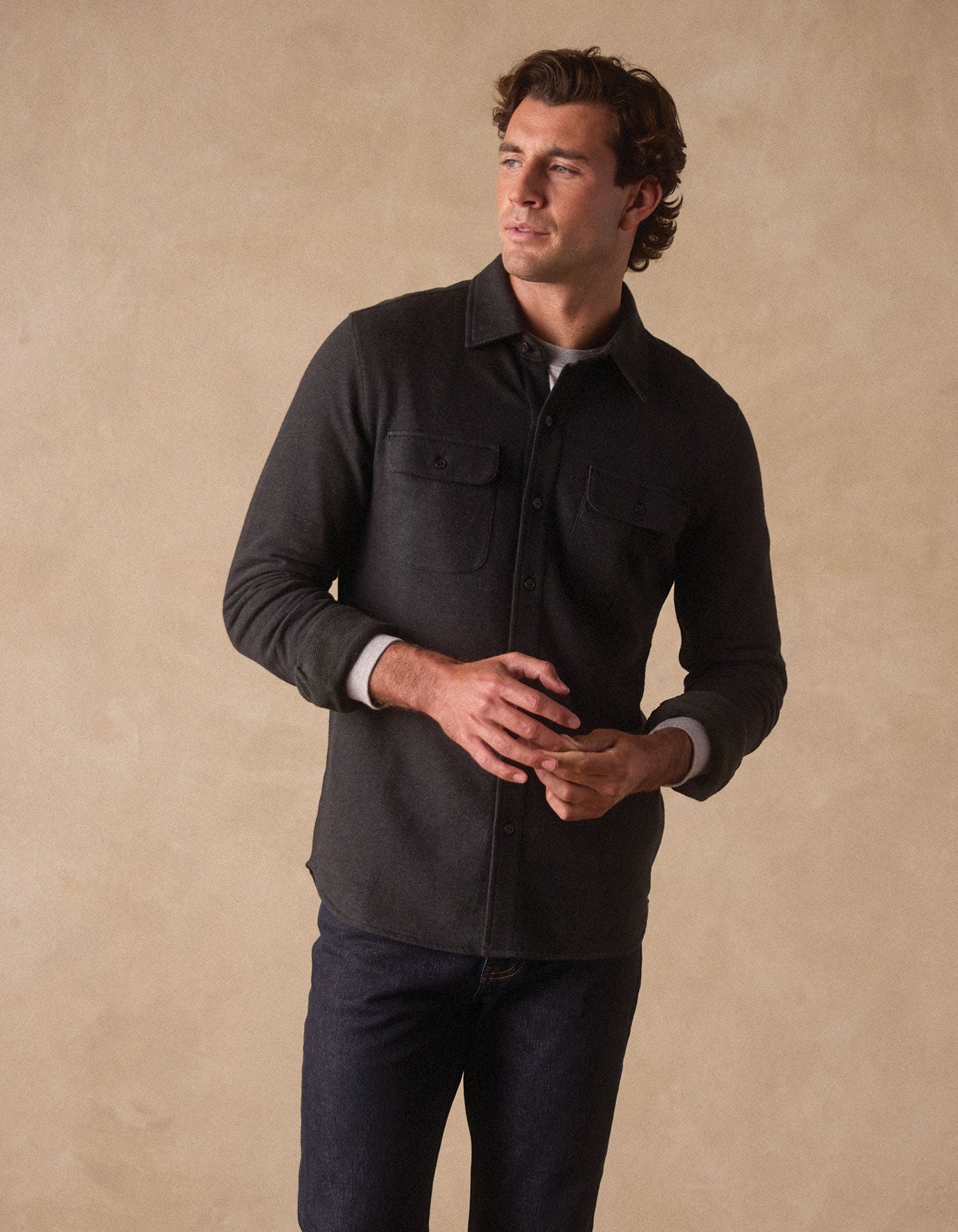 Textured Knit Shirt