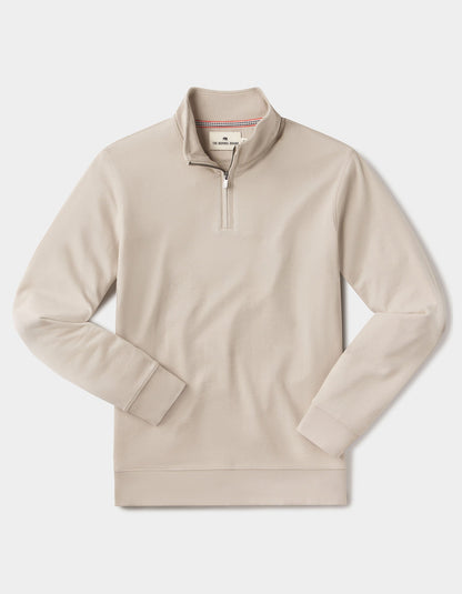 Puremeso Weekend Quarter Zip in Pumice