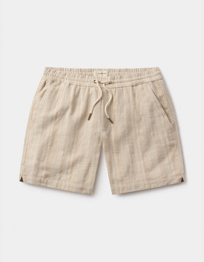 Freshwater Short in Sandstone Stripe