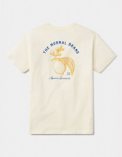 Lemon Squeeze Tee in Natural