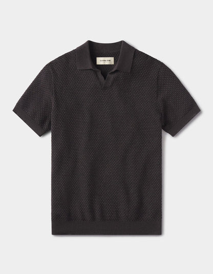 Robles Knit Jacquard Polo