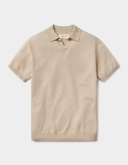 Summer Linen-Blend Polo