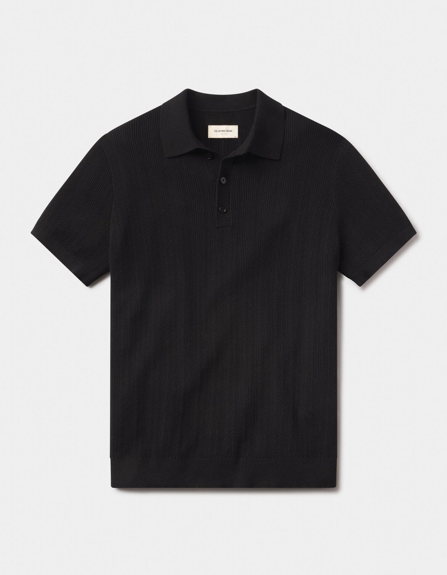 Robles Textured Knit Polo