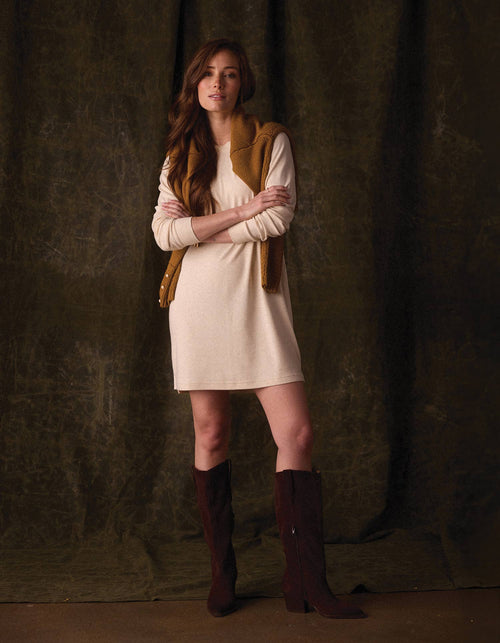 Puremeso Everyday Dress in Fossil