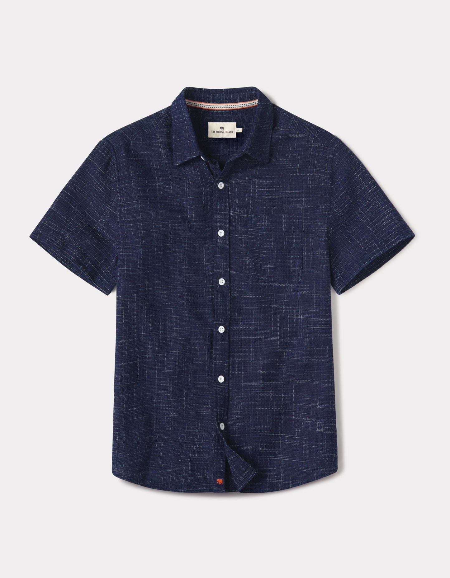 Freshwater Short Sleeve Button Up Shirt in Ocean