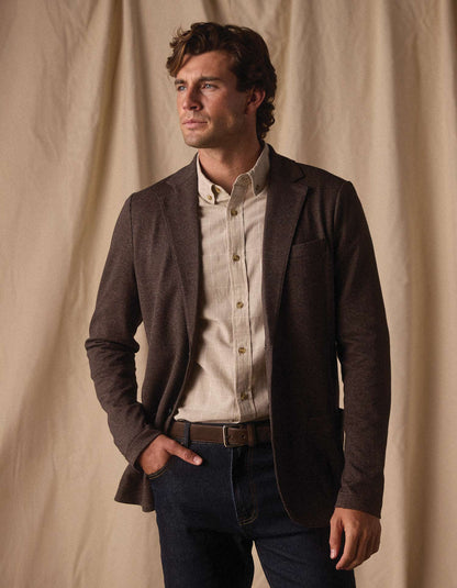 Stretch Knit Blazer