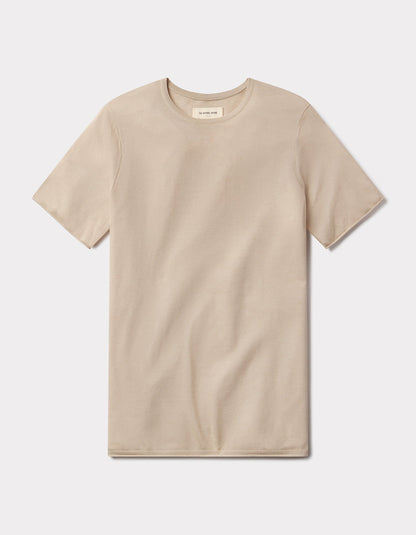 Summer Linen-Blend Knit Tee