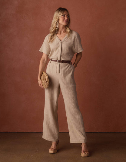 Kalo Jumpsuit in Pumice