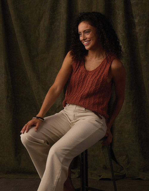 Louise Scoop Neck Tank