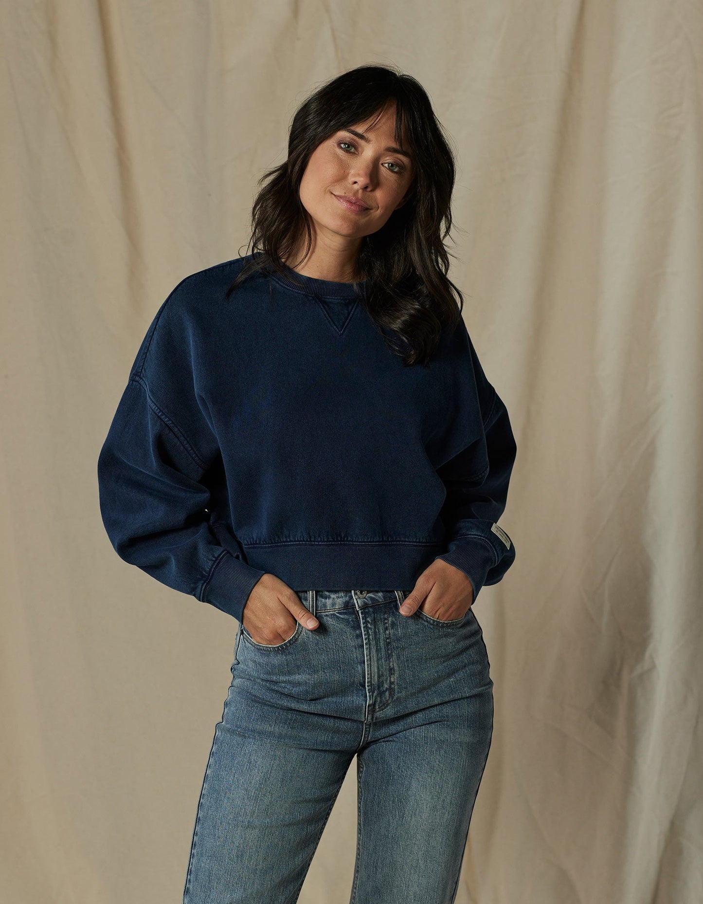 Jackie Premium Fleece Vintage Crewneck