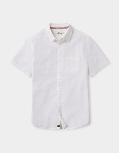 Lived-In Cotton Short Sleeve Button Up
