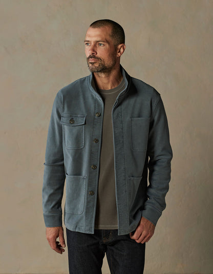 Comfort Terry Chore Coat in Waterloo