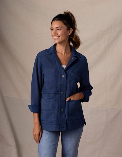 Women's Comfort Terry Chore Coat