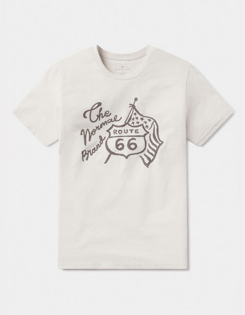 Route 66 Tee in Sand