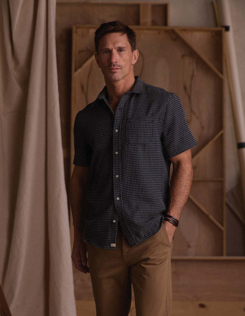 Freshwater Short Sleeve Button Up Shirt