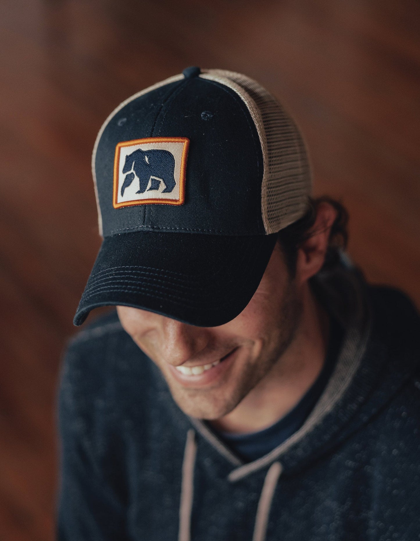 Dano Trucker Cap in Navy