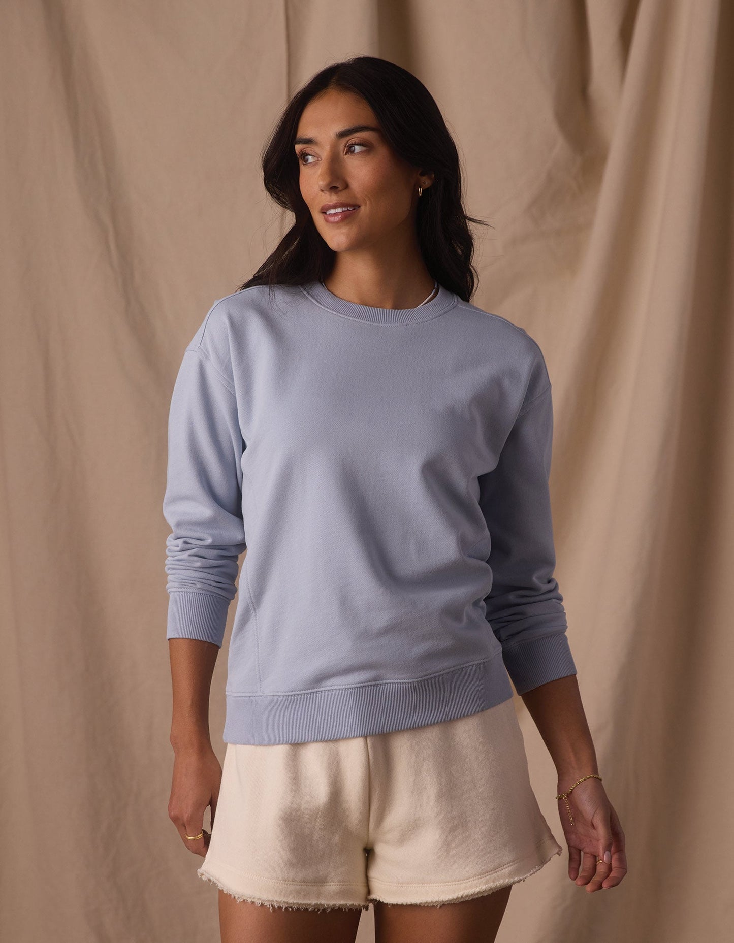 Cole Terry Classic Crewneck in Mist