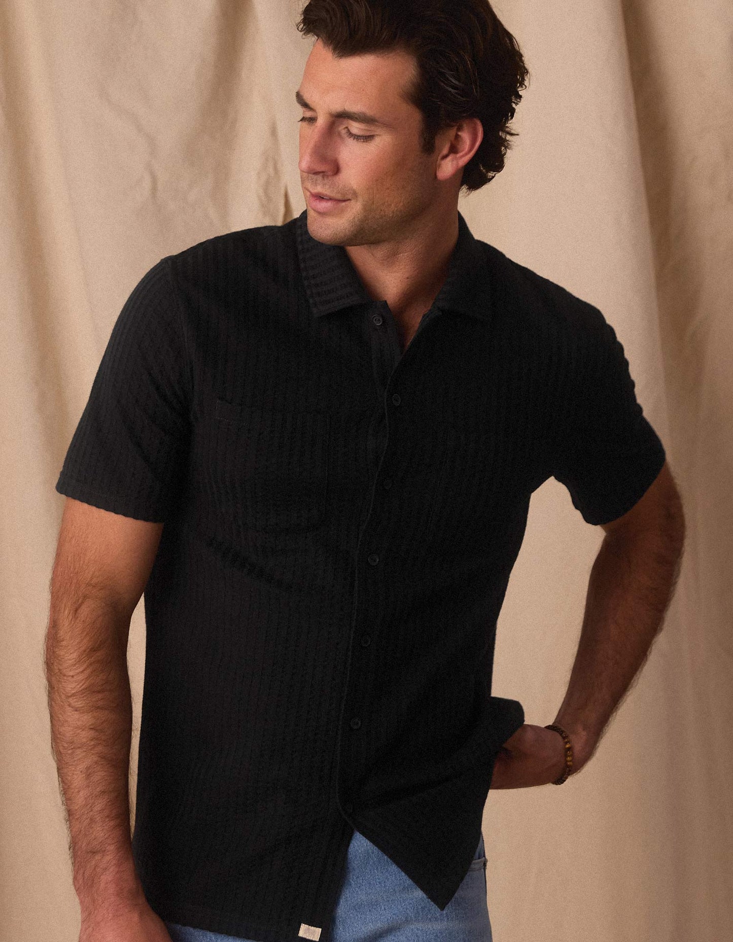 Knit Getaway Button Up 2