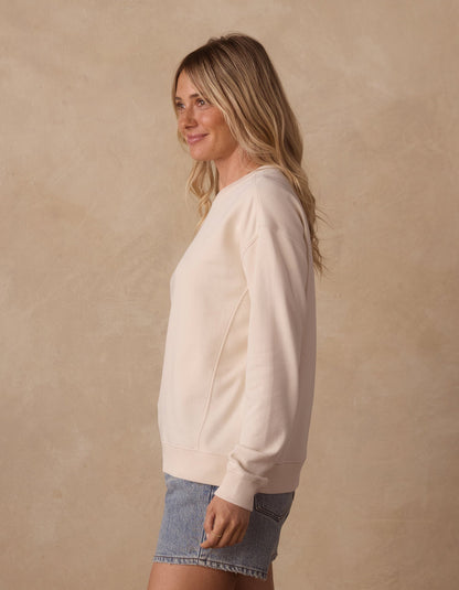 Cole Terry Classic Crewneck in Birch
